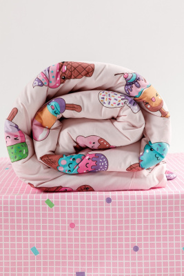 Простыня на резинке Wake me Wake пломбир